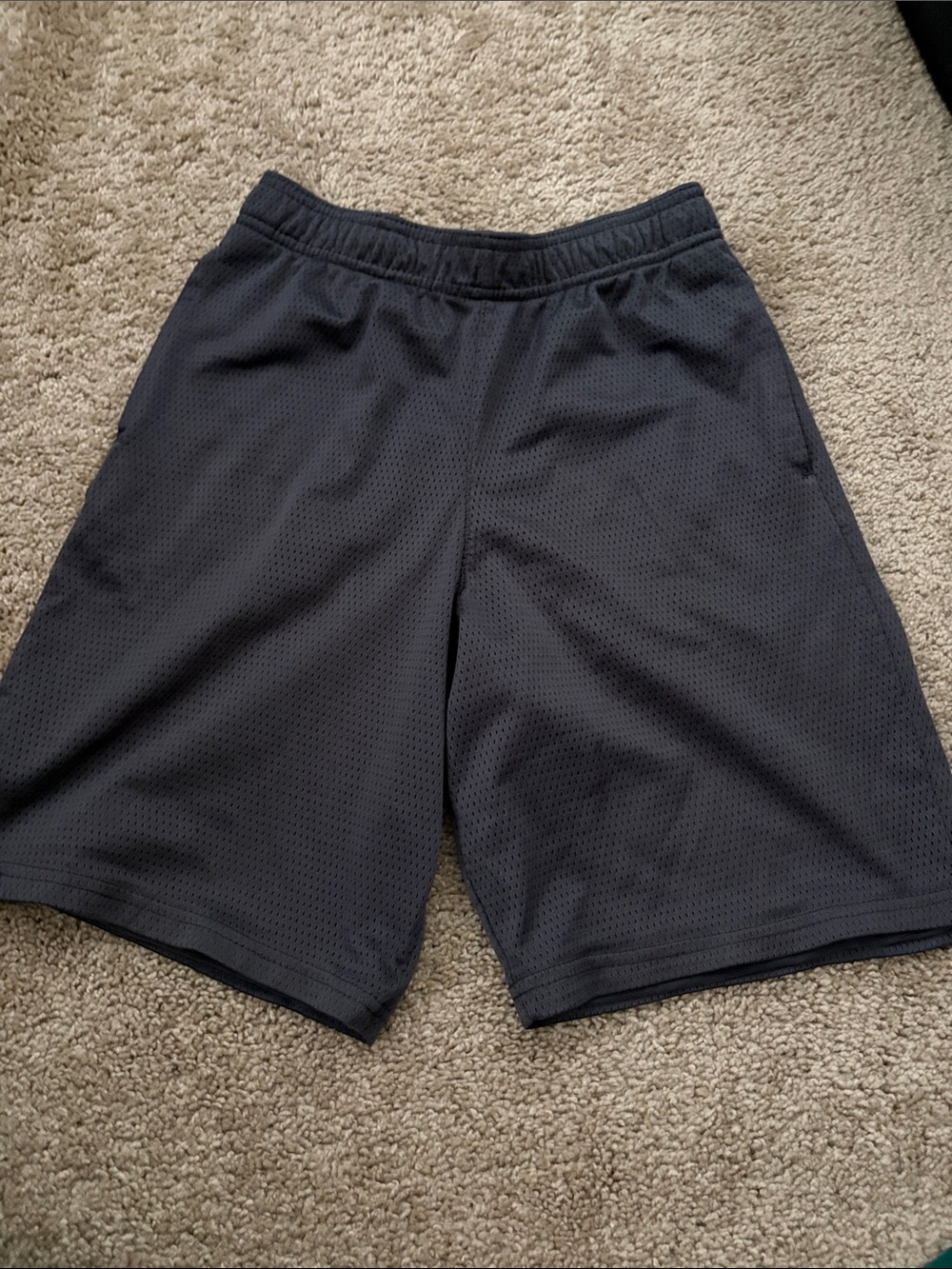 Champion Boys (12-14)  Athletic Mesh Shorts - Black